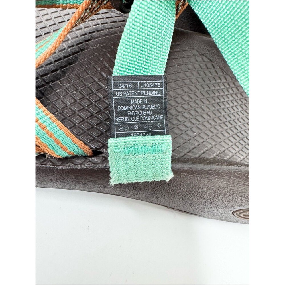 Chaco Women's ZX1 Classic Sandals Adobe Clan Brown Green Womens Size 8 - Picture 11 of 11